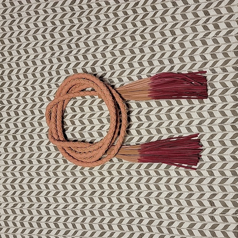 Anthropolgie Tassel Tie Rope Belt